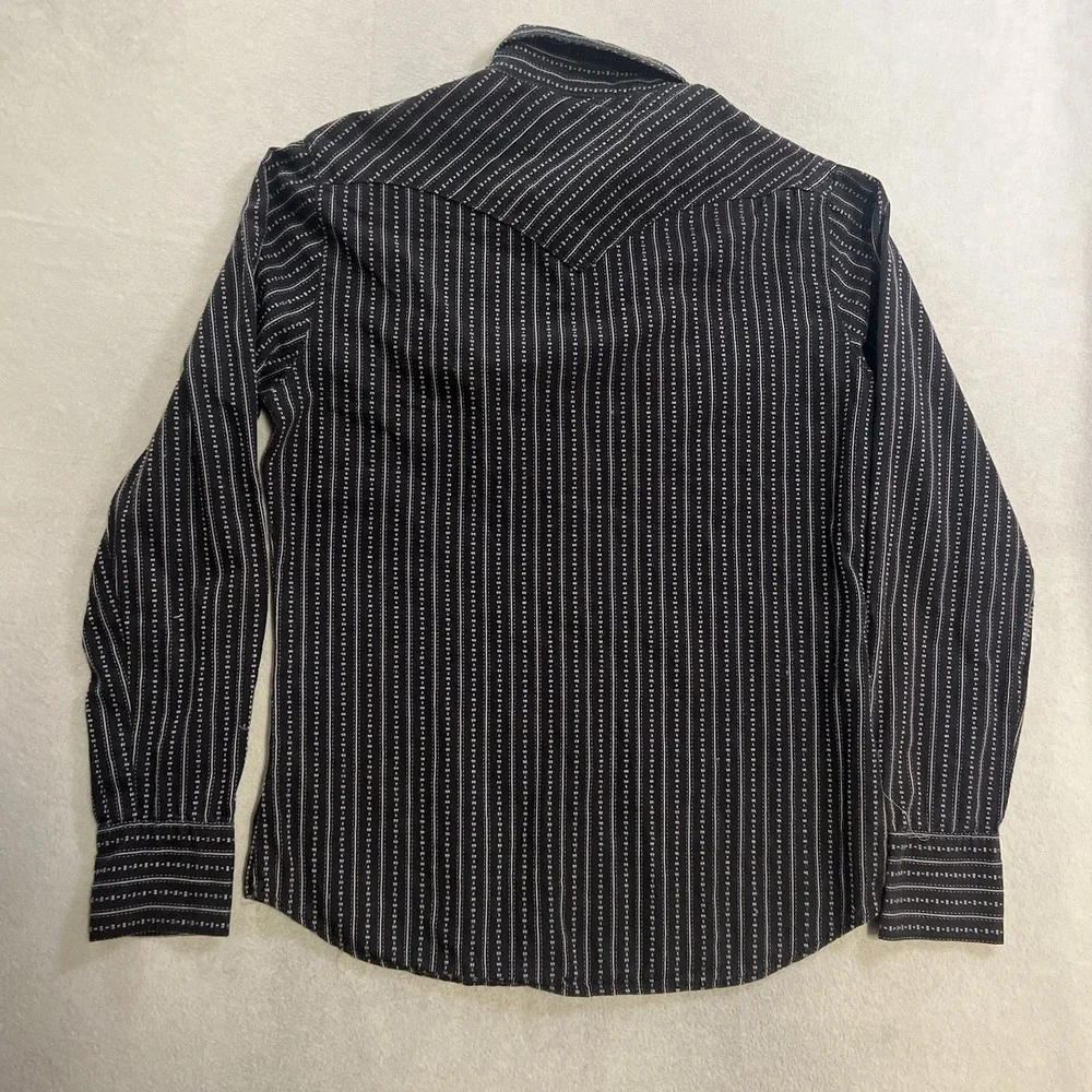True Religion Western Shirt Men's Large Wabash Long Sleeve Button Up Pearl Snap